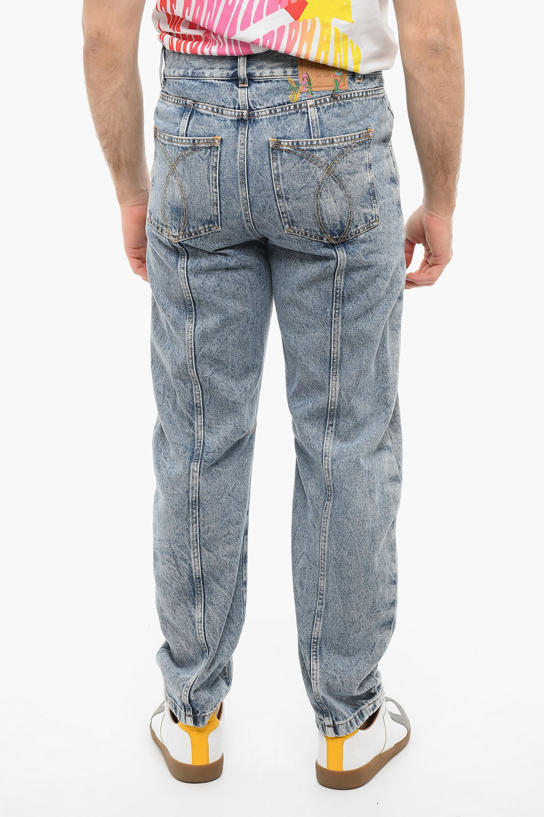 Old Navy Blue Regular Fit Jeans Mens Size 40x30 Straight Leg Dark Wash  Denim NWT
