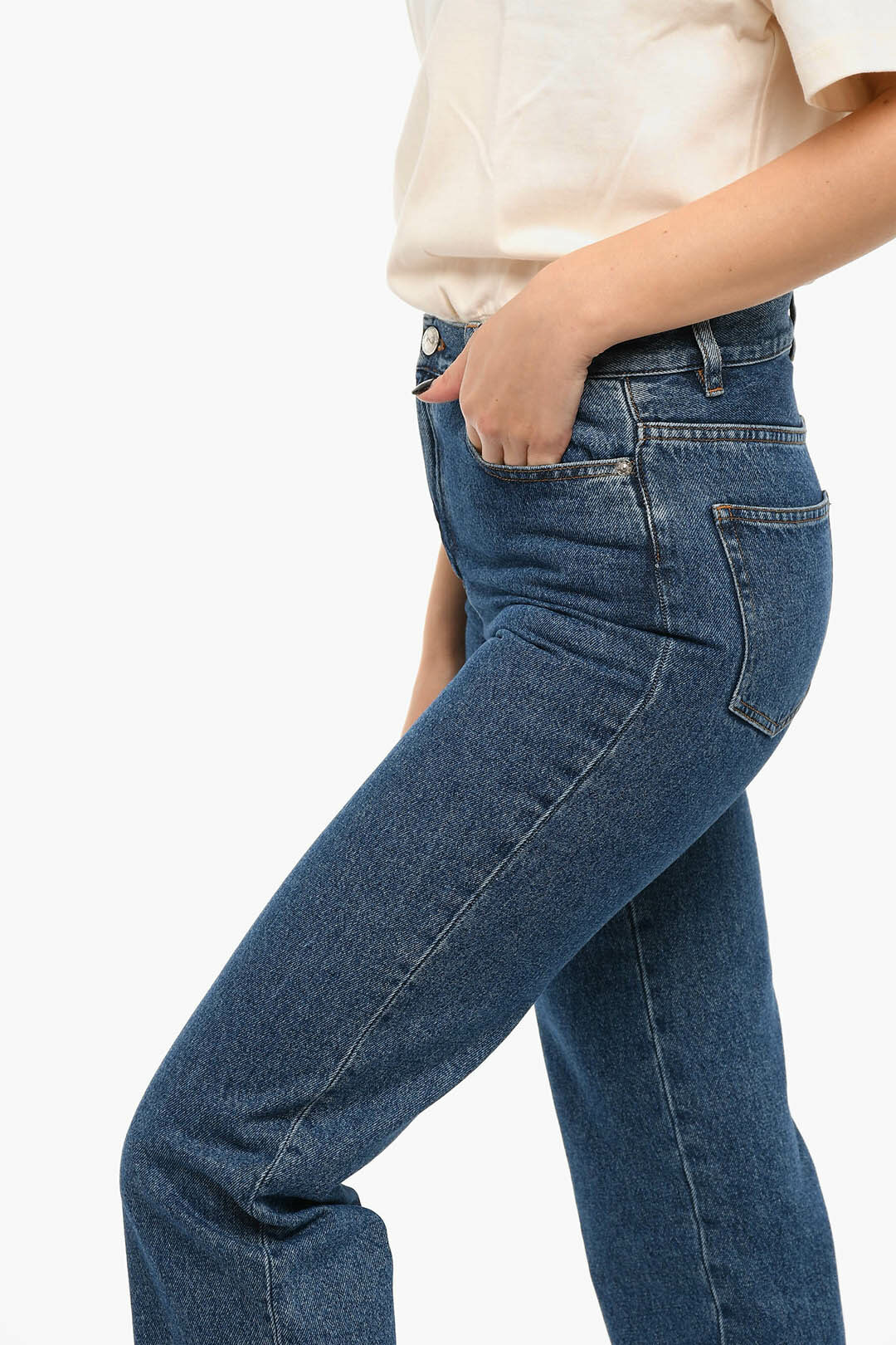 Centrum fe pubertet A.P.C. Regular Fit NEW SAILOR Jeans 19 cm women - Glamood Outlet