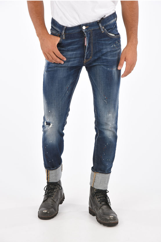 Dsquared2 Regular Fit SEXY MERCURY Selvedge Jeans men - Glamood Outlet