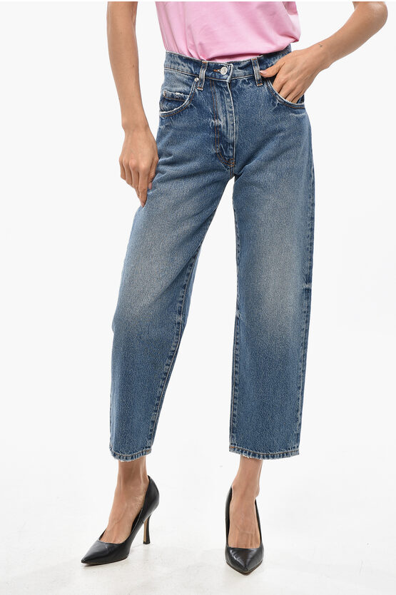 Msgm Regular Waist And Regular Fit Jeans 18cm