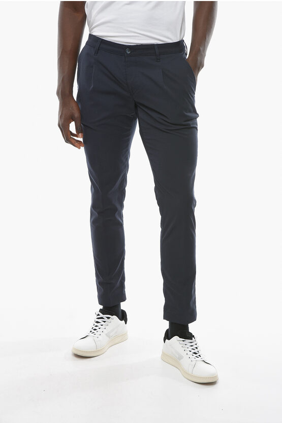 ZEGNA Men's Wool and Linen Single Pleat Pants | Neiman Marcus