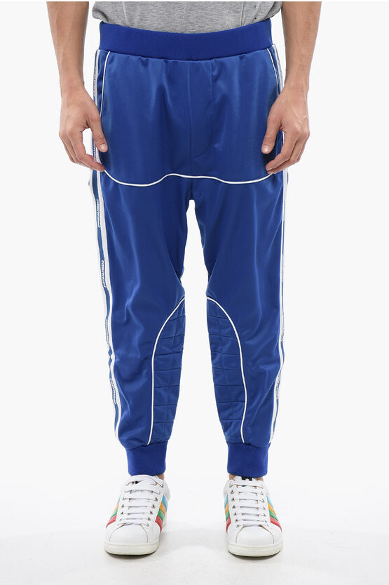 Shop Dsquared2 Relax Fit Joggers With Quilted Details
