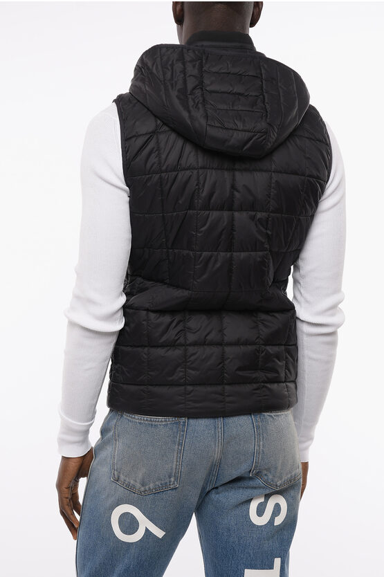 Moose Knuckles Removable Hood Quilted Vest men - Glamood Outlet