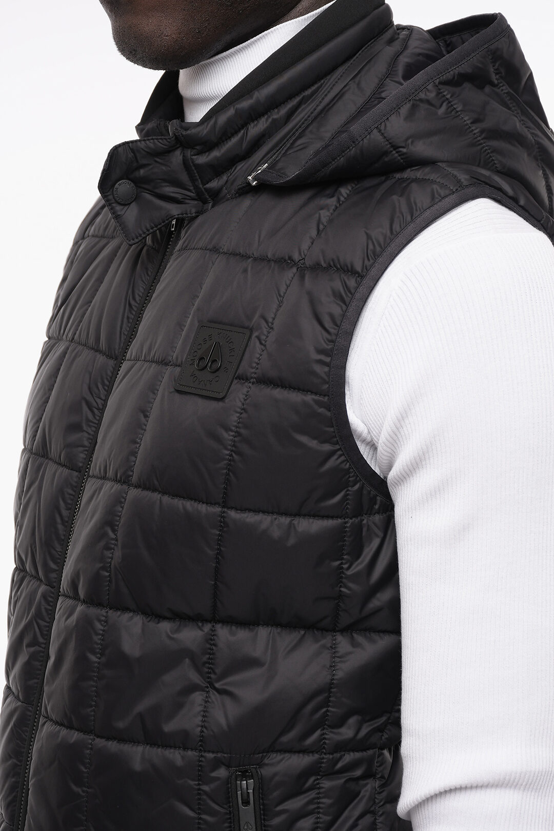 Moose Knuckles Removable Hood Quilted Vest men - Glamood Outlet