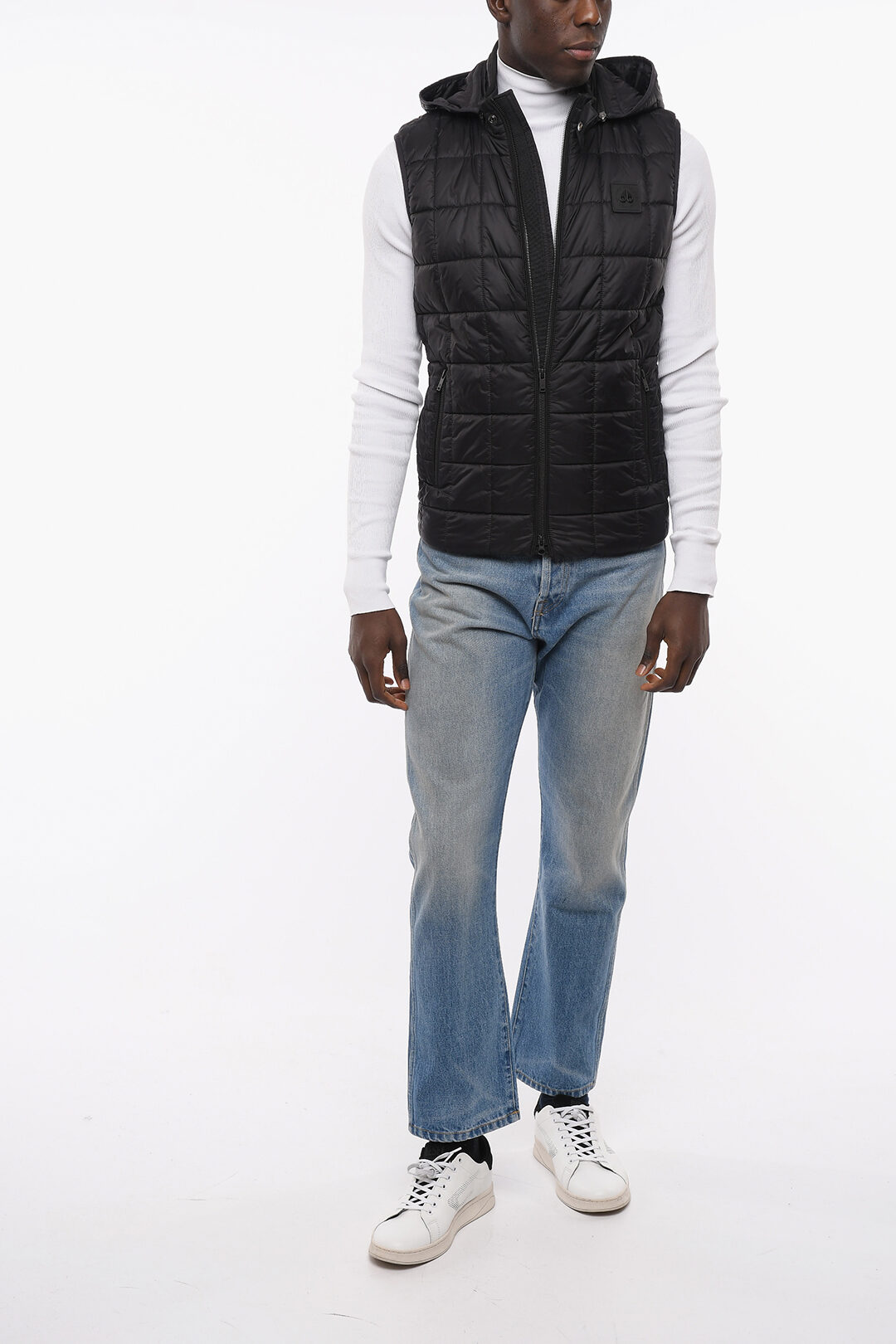 Moose Knuckles Removable Hood Quilted Vest men - Glamood Outlet