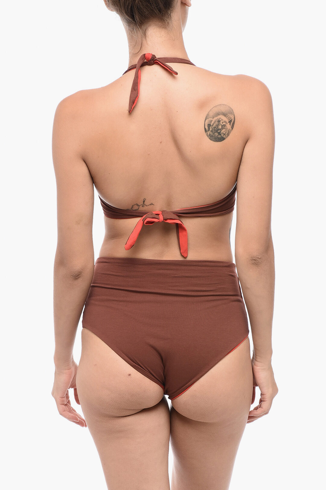 Isole&Vulcani Reversable Bikini Set with High-Waisted Slip women ...