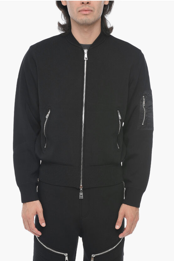 Neil Barrett Reversible Baggy Fit Sweatshirt