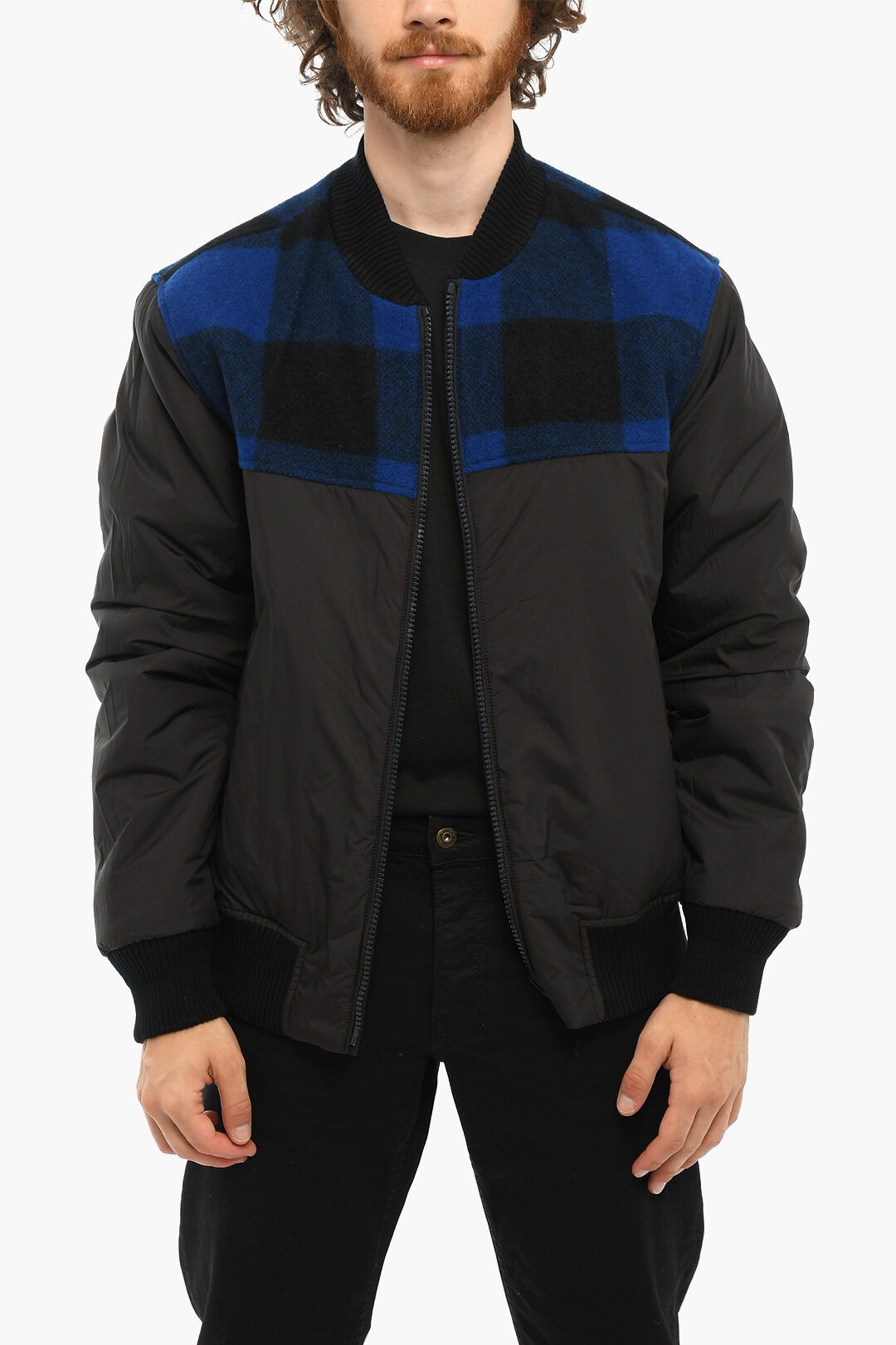 Woolrich Reversible Bomber Jacket with Zip Closure men - Glamood