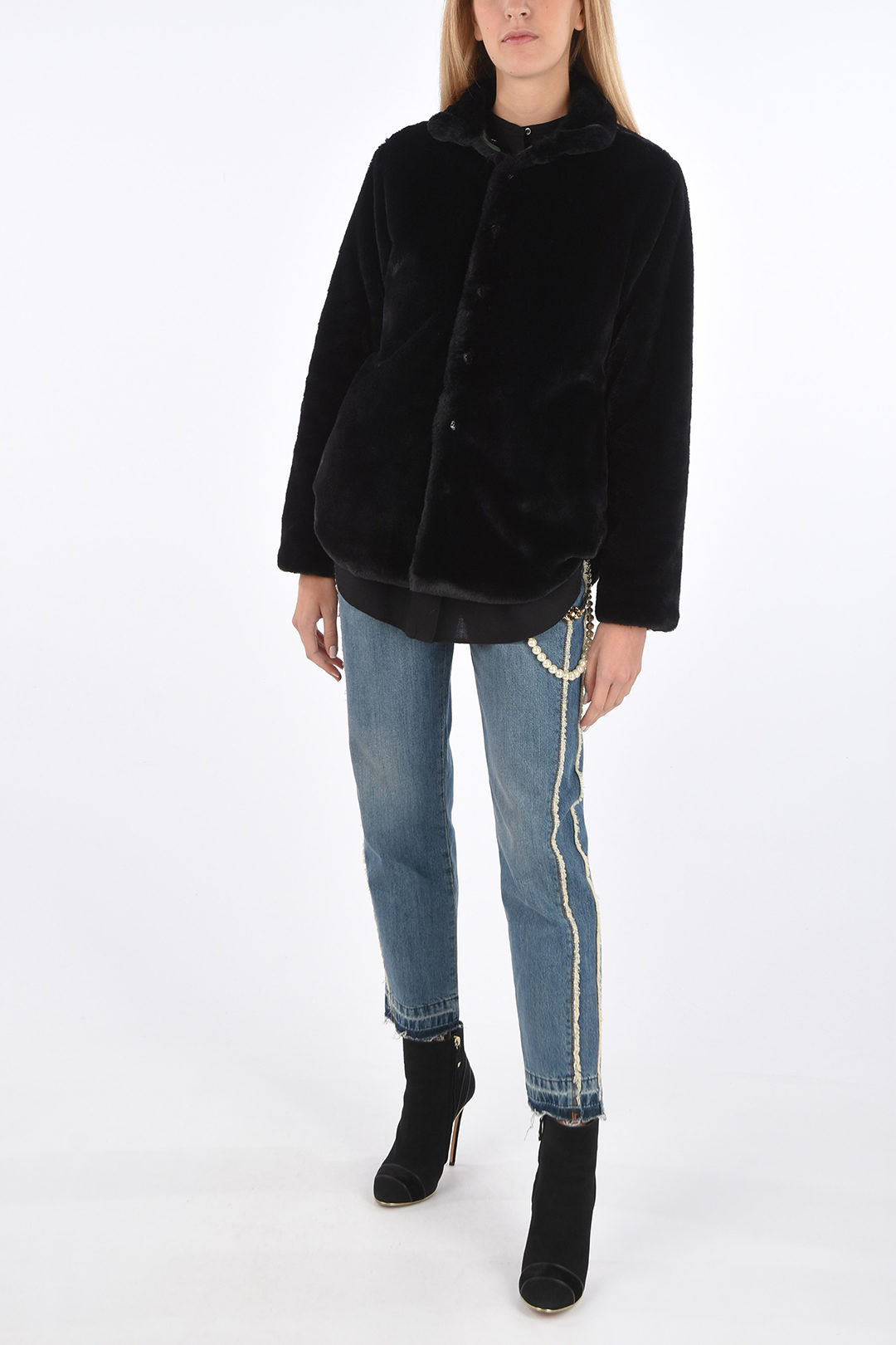 jeans with thermal lining