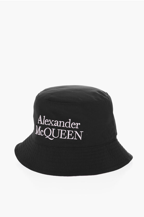 Shop Alexander Mcqueen Reversible Nylon Bucket Hat