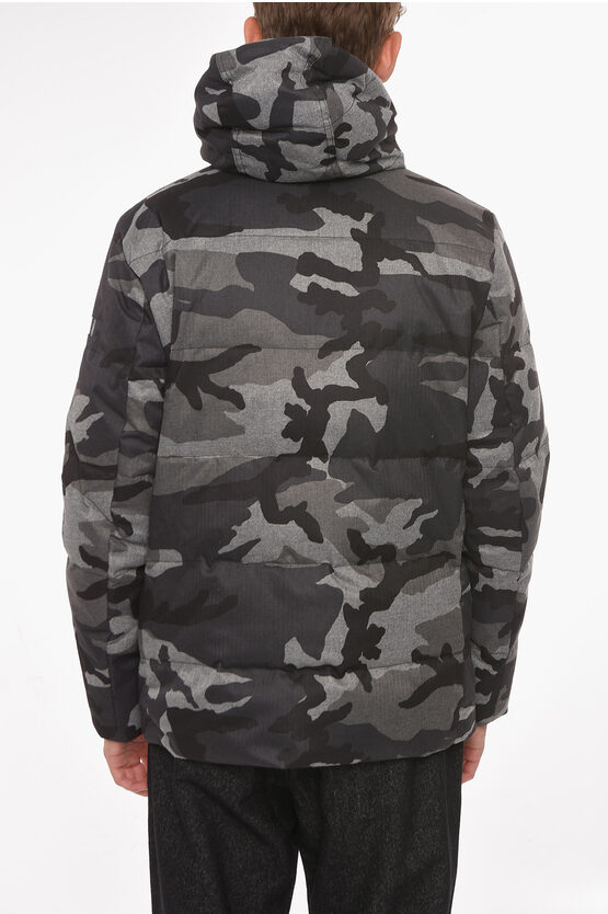 Woolrich Reversible Puffer jacket with Camouflage Pattern men - Glamood ...