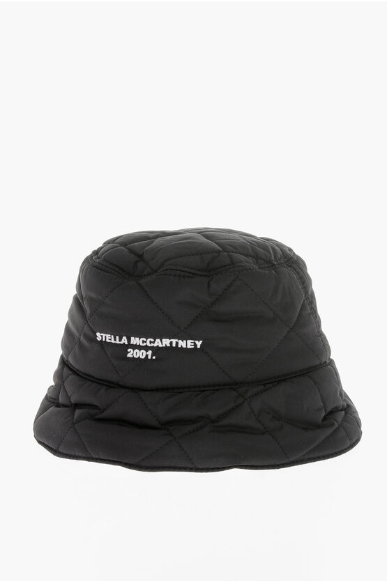 STELLA MCCARTNEY REVERSIBLE QUILTED NYLON BUCKET HAT 