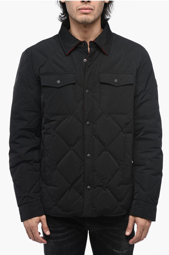 Woolrich Reversible Rowland Down Jacket With Collar