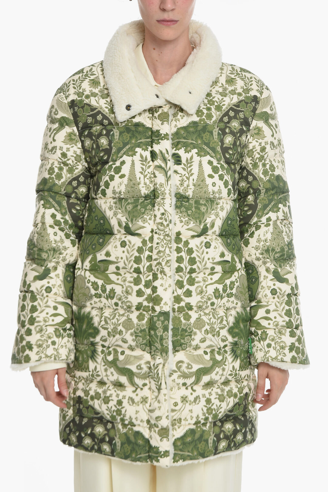 Etro Reversible Shearling Coat with Floral Pattern women - Glamood