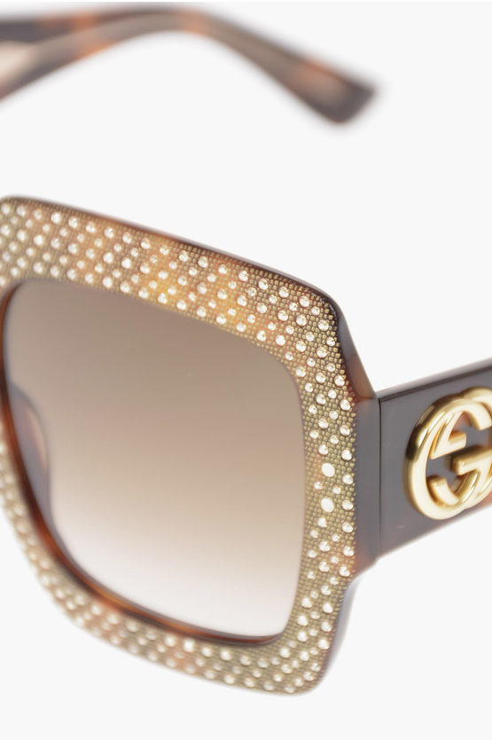 gucci eyeglasses rhinestones