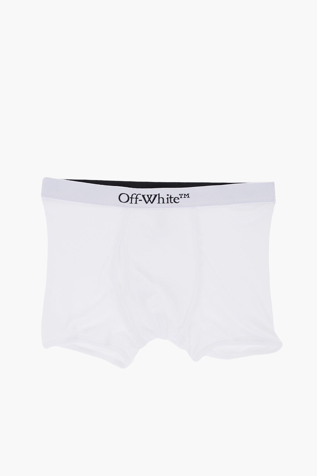 Off-White Cotton Rib Boxers