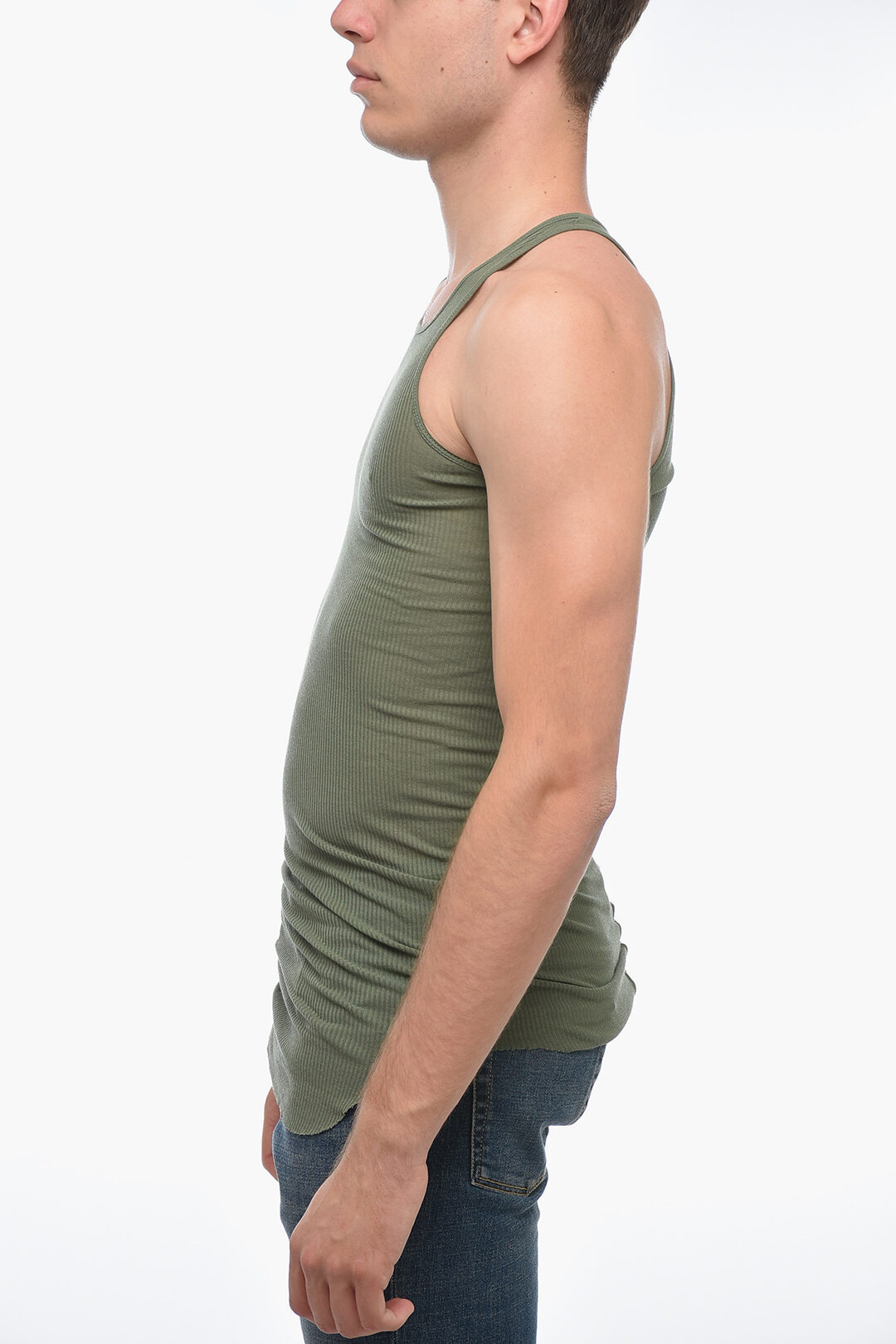 Rick Owens Ribbed BASIC Tank Top men - Glamood Outlet