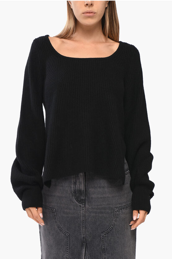 Ribbed Cashmere Her… - image