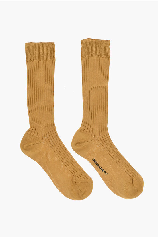 Ribbed Long Socks S… - image