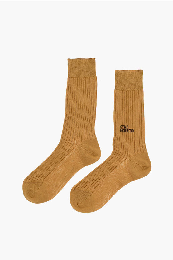 Ribbed Long Socks S… - image