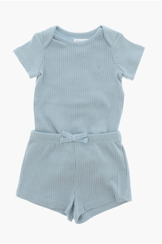 Ribbed Shorts And B… - image
