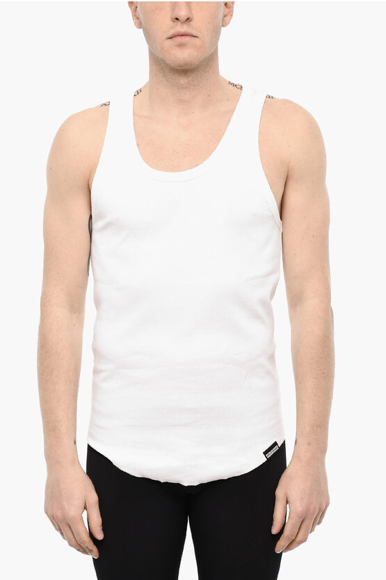Dsquared2 Ribbed Underwear Tank Top