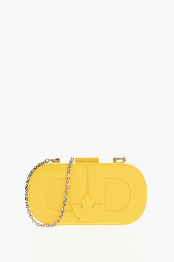 Dsquared2 Rigid Dean & Dan Clutch With Shoulder Chain