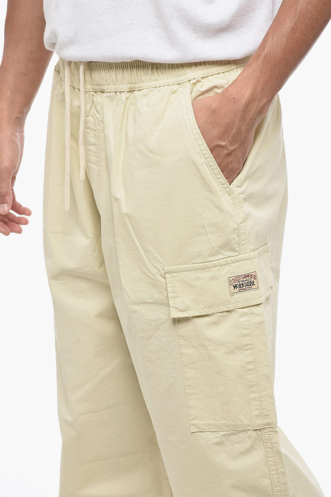 Stussy Rip Stop Checked BEACH Cargo Pants men Glamood Outlet