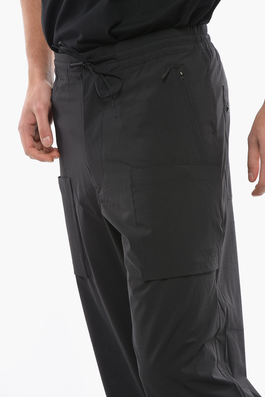 Adidas Rip Stop Checked Nylon Stretch Cargo Pants men - Glamood Outlet