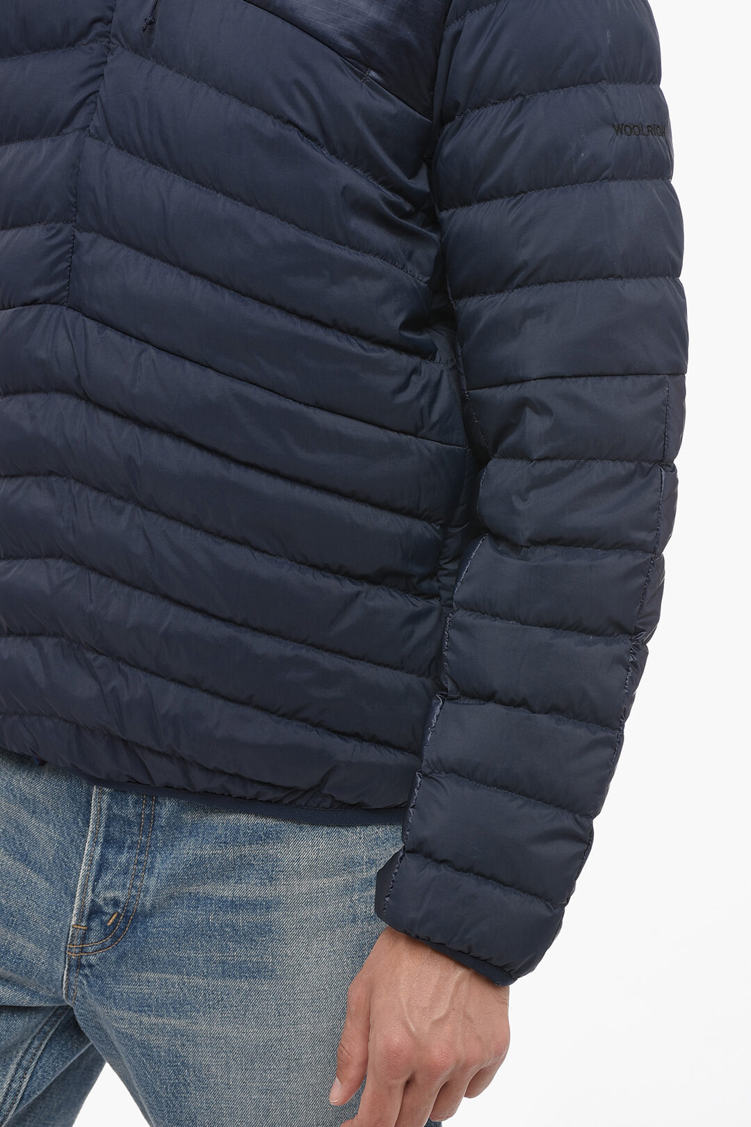 Woolrich Rip Stop Checked TUNDRA Lightweight Down Jacket men - Glamood ...