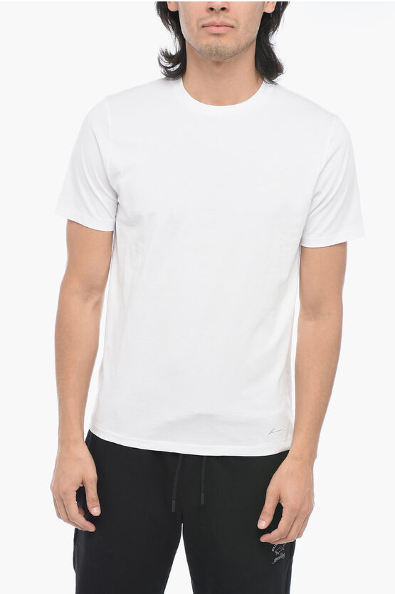 Shop Frame Round Neck T-shirt With Logo Print