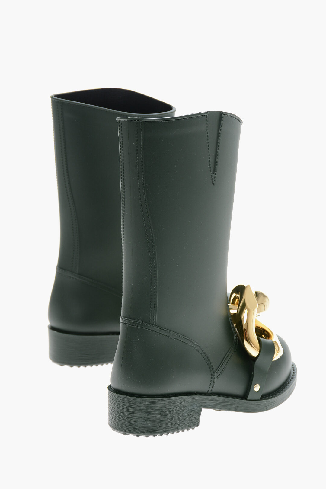 【JW Anderson】Hight Chain ラバーブーツ JW Anderson Hight Chain Rubber Boots | Black | FARFETCH