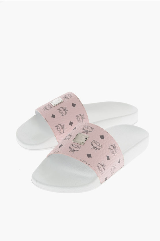 tan rubber slides