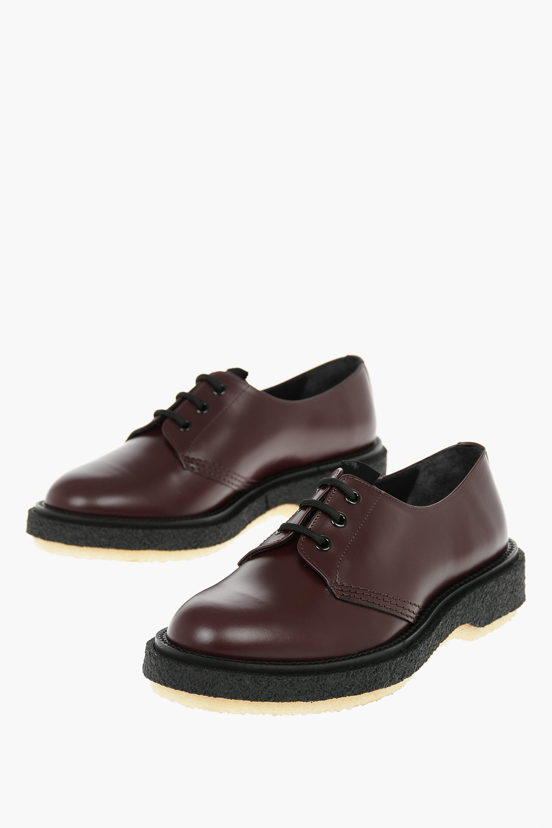 Adieu Rubber Sole Leather Derby Shoes men Glamood Outlet