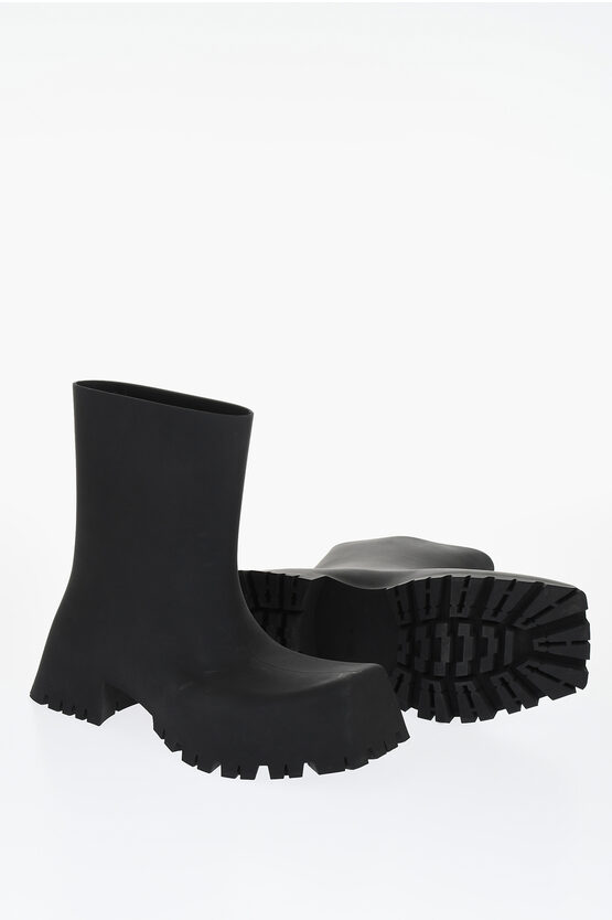 Balenciaga Black Trooper Chelsea Boots