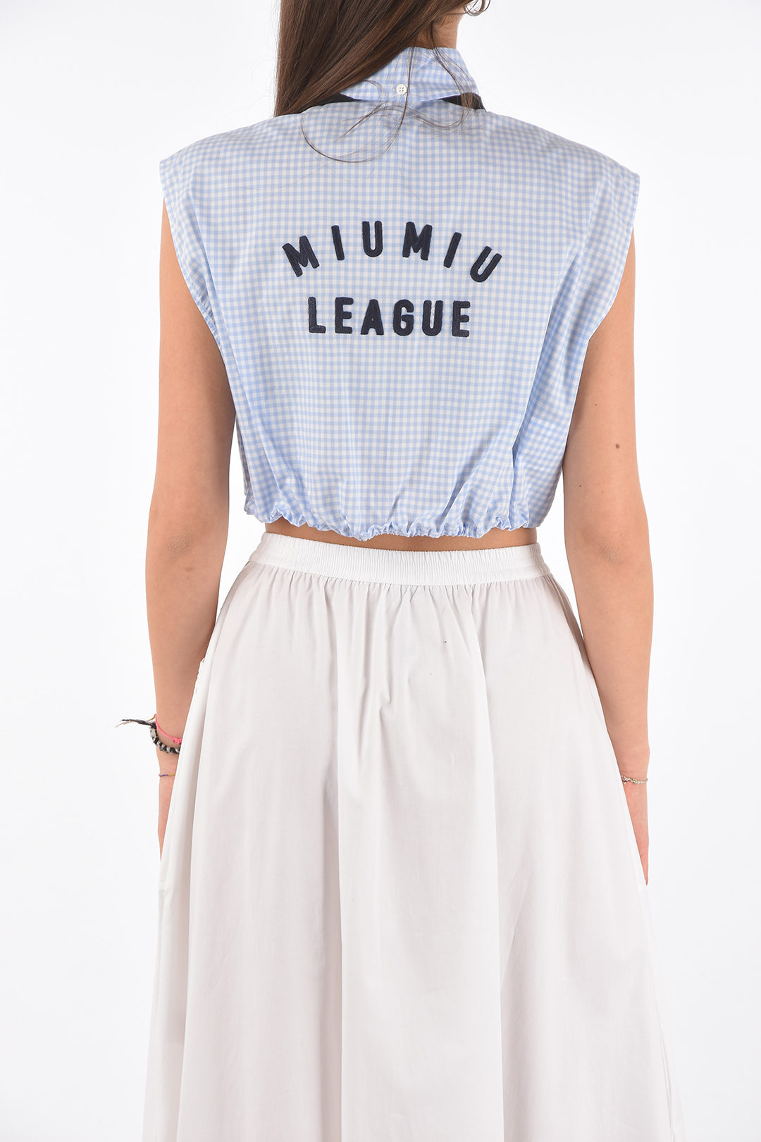トップス Miu Miu frill tops Miu Miu Panel Ruffle Top, Tops - Designer Exchange | Buy