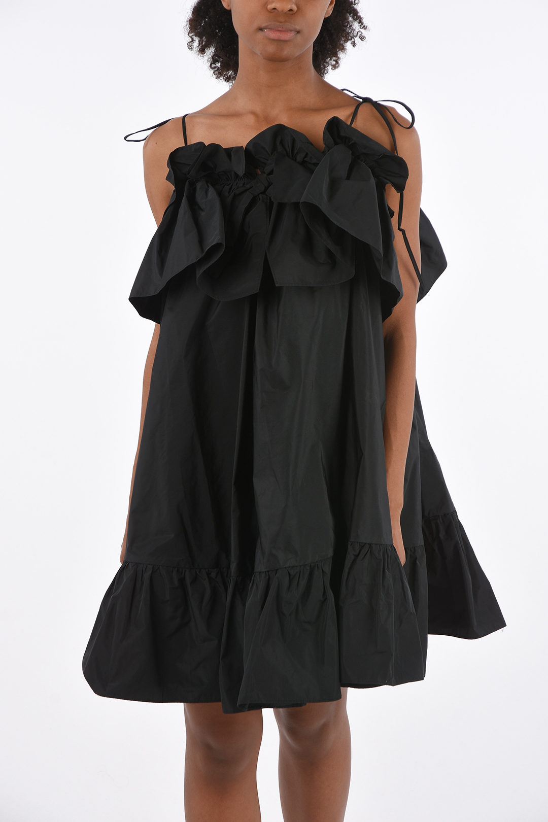 MSGM Ruffled Mini Dress women - Glamood ...