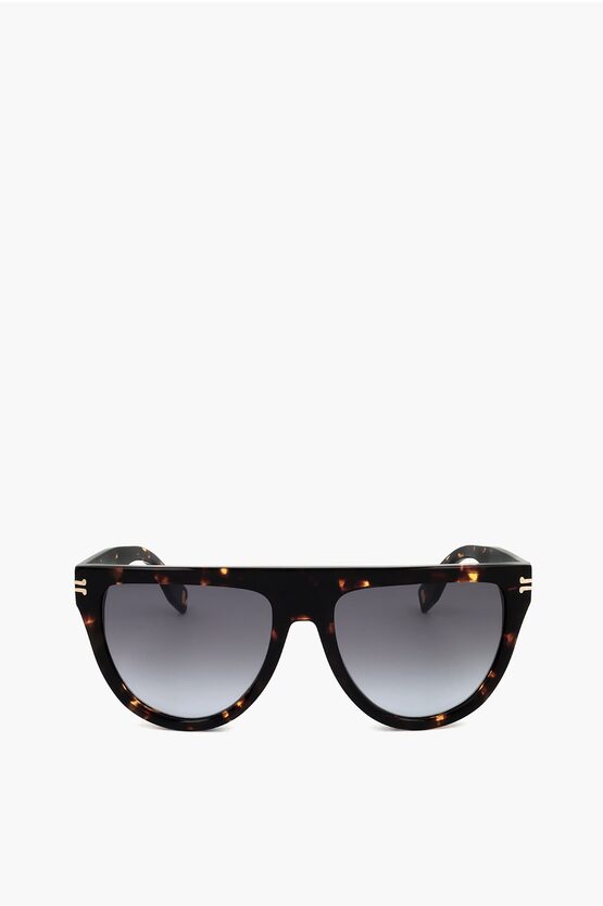 Marc Jacobs Runaway Tortoiseshell Sunglasses With Straight Bridge