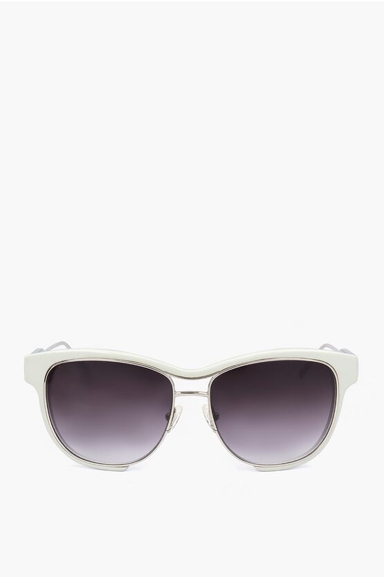 Linda Farrow Sacai Two-tone Framed Sunglasses With Gradient Lenses