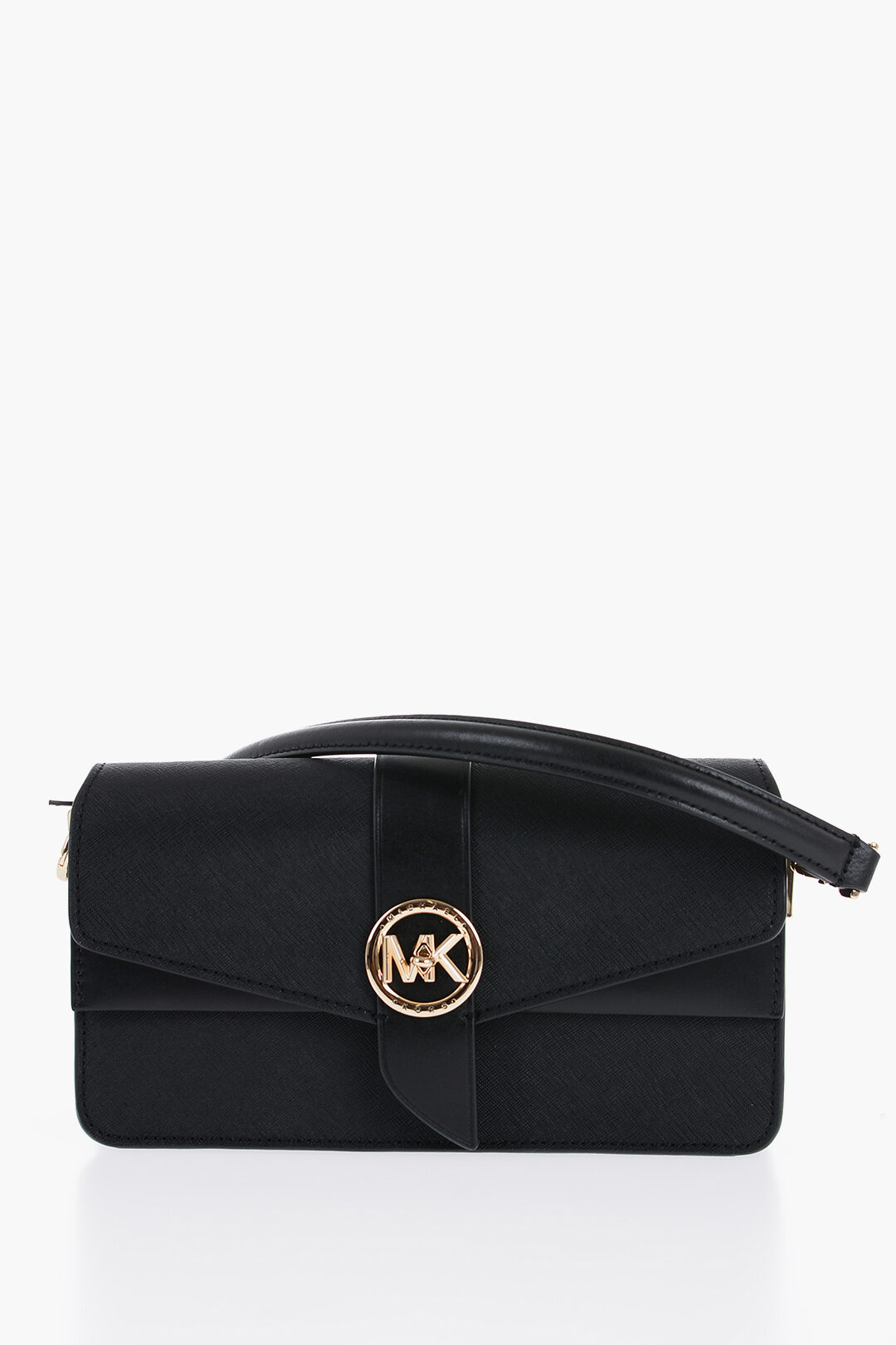 Michael Kors Saffiano Leather GREENWICH Shoulder Bag women Glamood Outlet