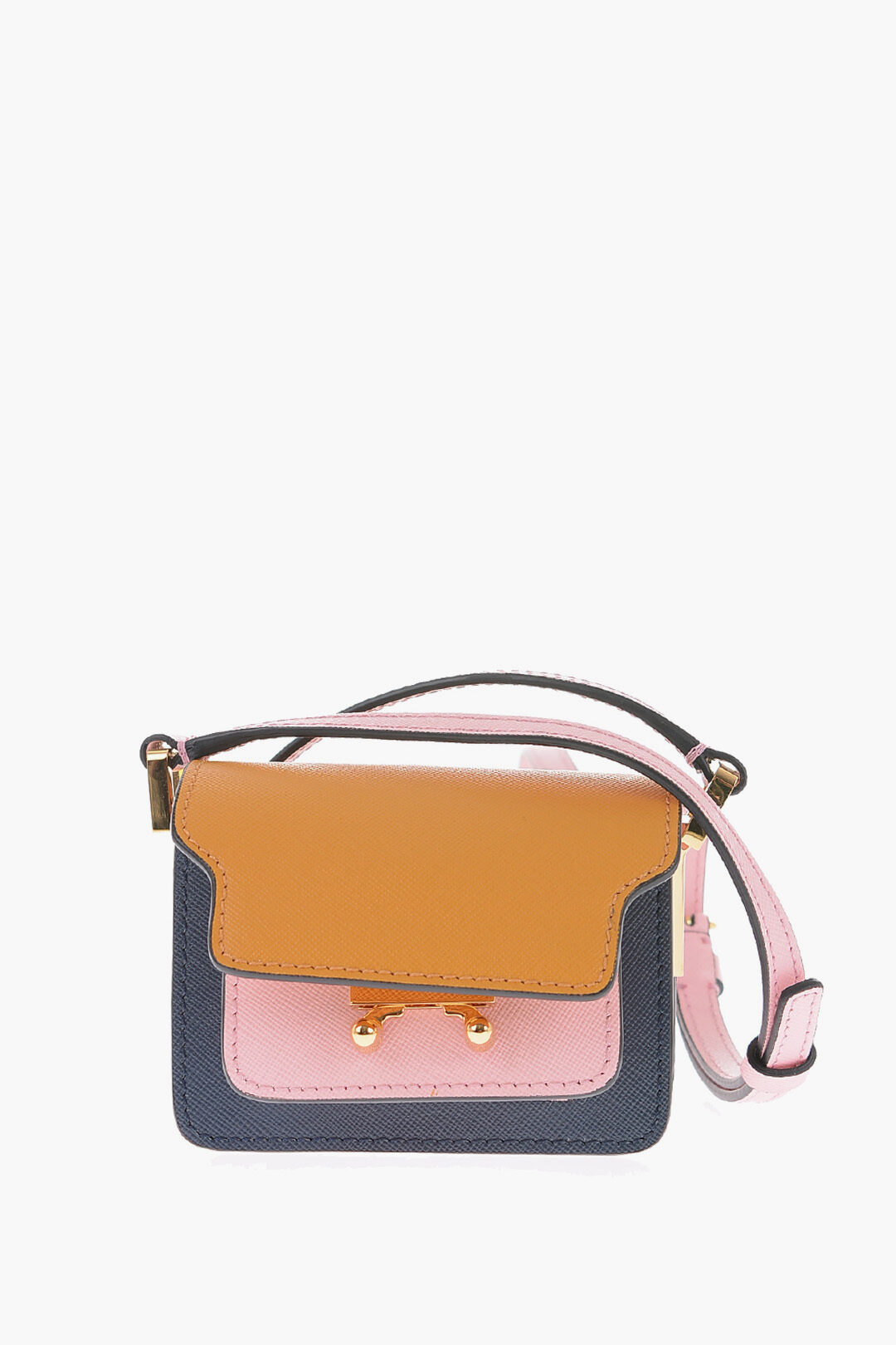 Shoulder bags Marni - Saffiano leather Trunk mini bag