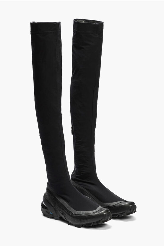 Maison Margiela Salomon X Mm6 Studded Sole Crosswader Sock Boots