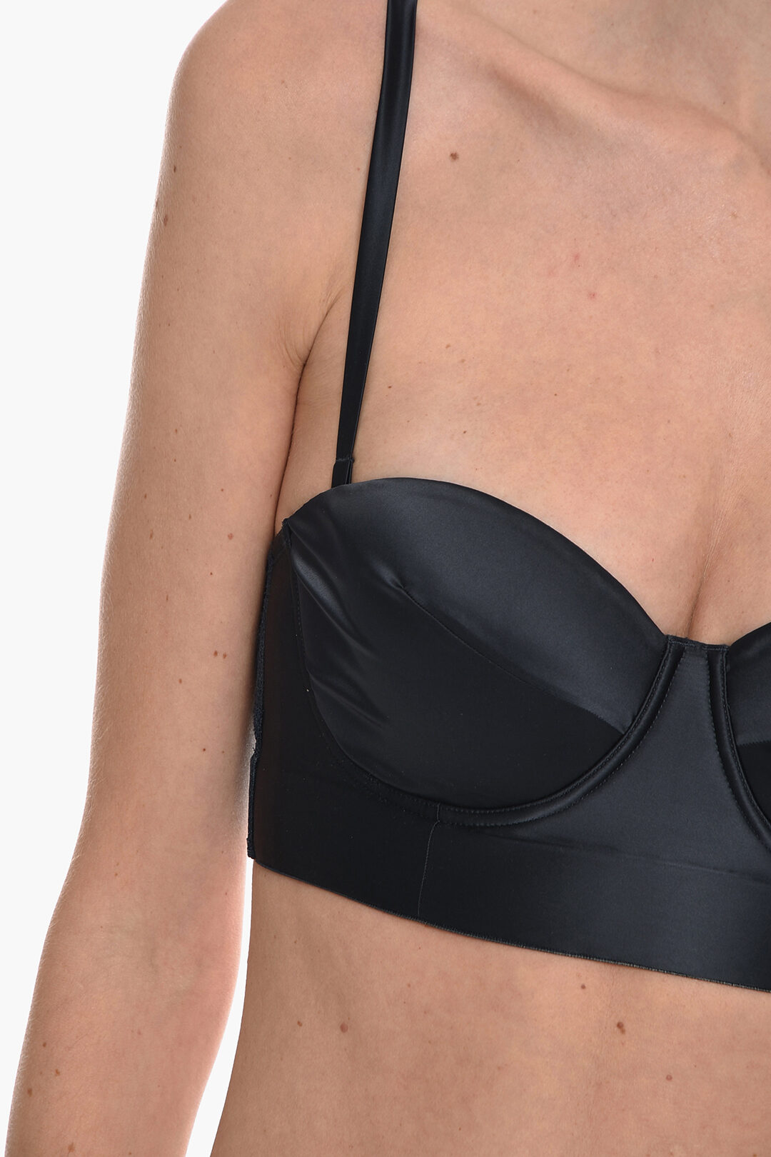 satin balconette bra, Maison Margiela