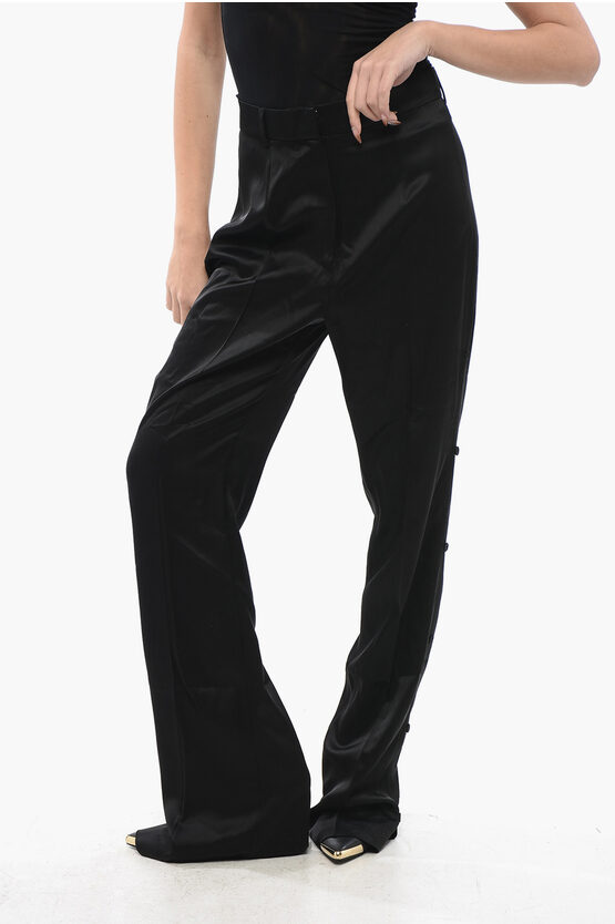 Nanushka Satin Felina Pants With Side Buttoning