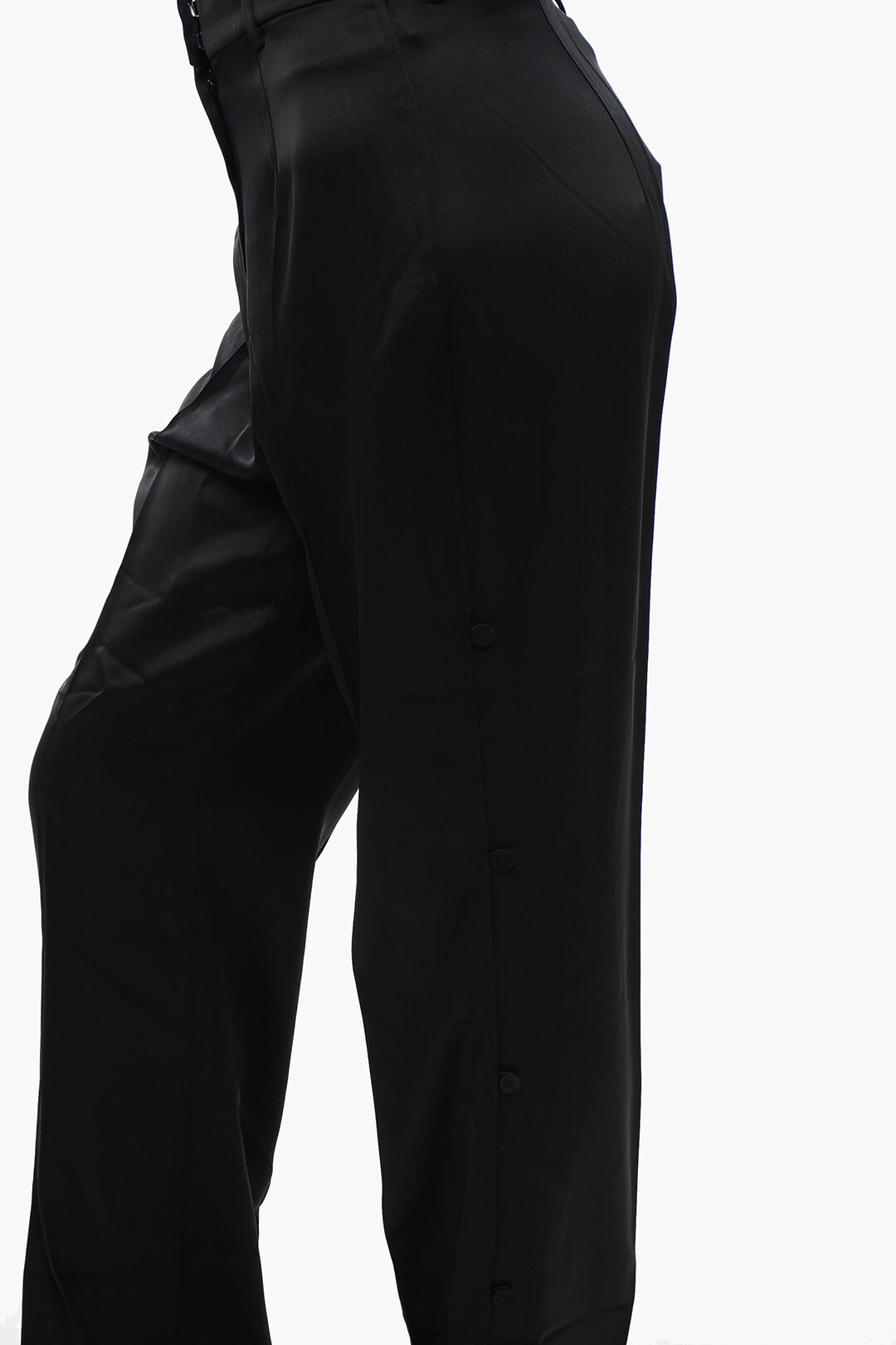 Nanushka Satin FELINA Pants with Side Buttoning women