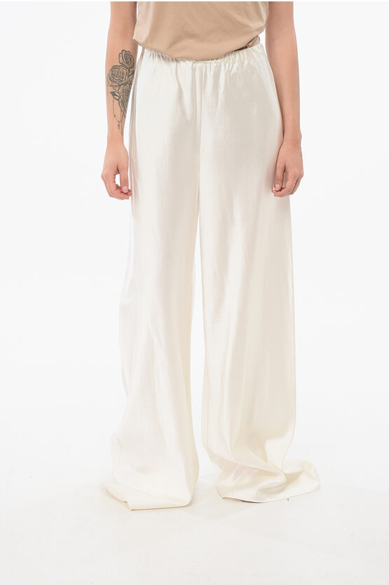 Zimmermann Satin Harmony Palazzo Pants
