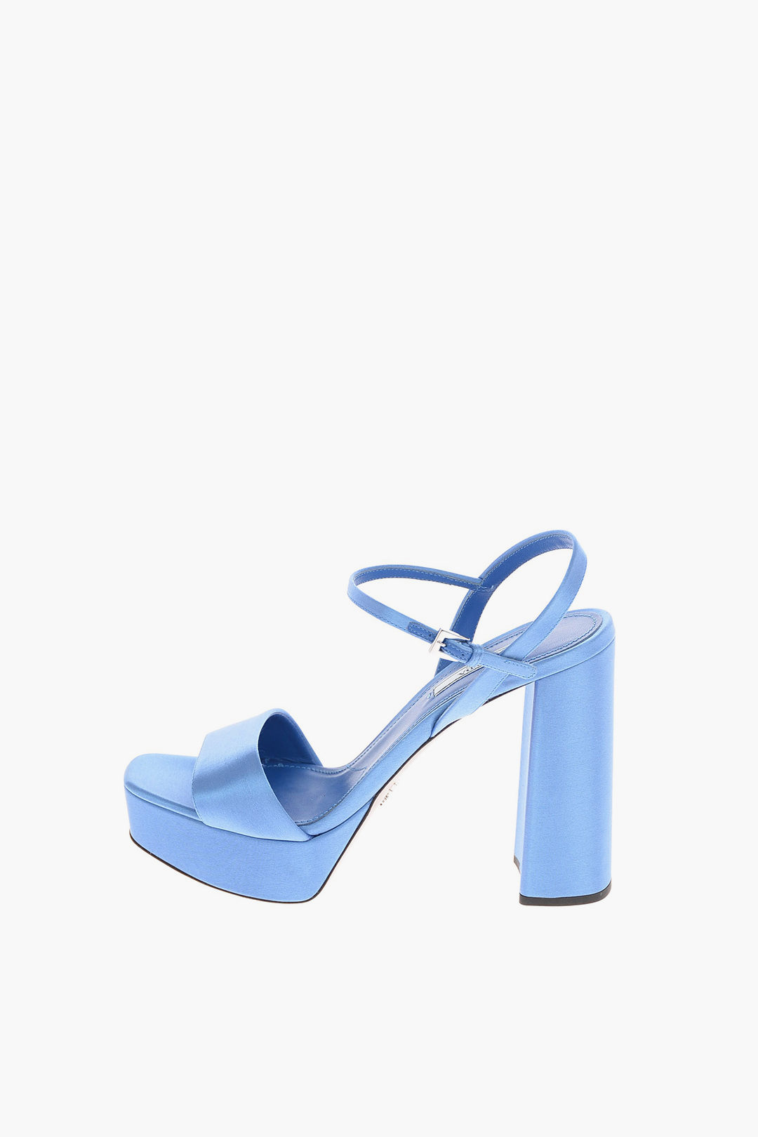 Prada Satin Platform Sandals with Ankle Strap 12 Cm women - Glamood Outlet