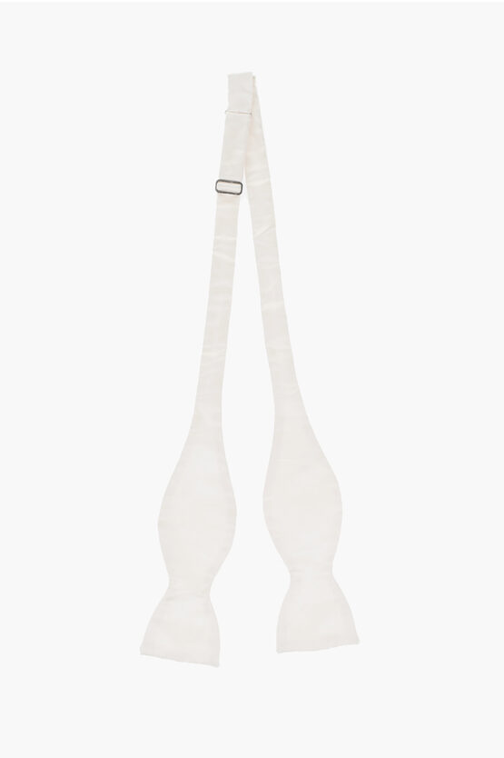 Corneliani Satin Self Bow Tie