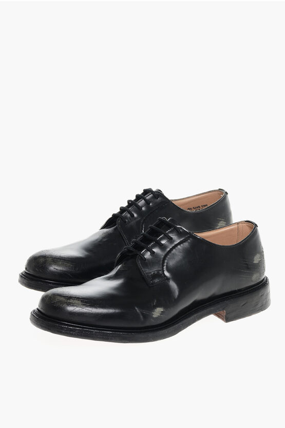 Church's Scarpe Derby SHANNON In Pelle Effetto Vintage uomo