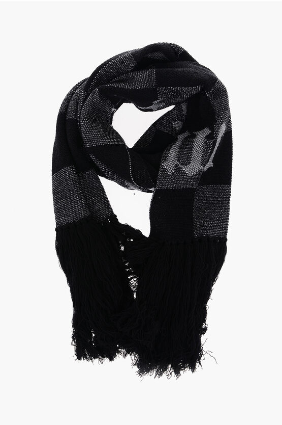 Sciarpa A Quadri In Lana Alpaca Multicolore Bensimon - Donna | Place Des Tendances - Foto 6